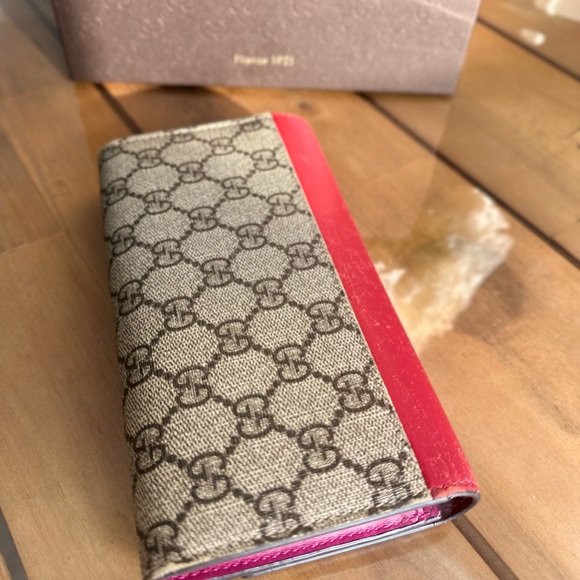 Gucci GG Supreme Bifold Long Wallet Tricolor - Picture 9 of 16